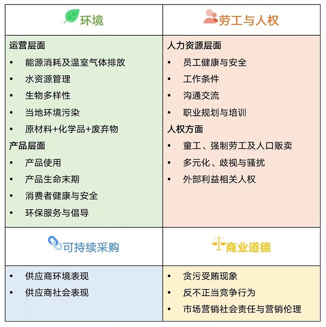 【圖5】EcoVadis評(píng)估涵蓋的4大主題、21個(gè)問題（標(biāo)準(zhǔn)）.jpg